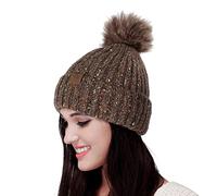 Generisch Chapeau d'hiver pour femmes - Chaud - Décontracté - Crochet - Multicolore - Chapeaux pour femmes - Tricot - Casquettes de baseball - Chapeau d'hiver pour hommes, c, taille unique