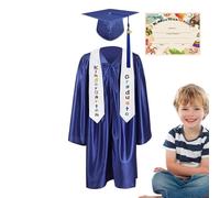 Generisch Chapeau et robe de remise de diplôme pour | Tenue photo de remise de diplôme pour d'âge préscolaire 2025