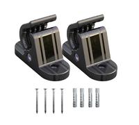 Generisch Chargeur de véhicule électrique - Kit de support mural double - Organisateur anti-chute avec vis - Économie d'espace - Pince de charge EV - Gestion des câbles de charge EV pour garage Home