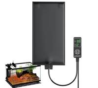Generisch Chauffage de terrarium pour reptiles - Coussin chauffant pour lézards, geckos | Accessoires en PVC avec contrôle de la température thermostatique sûr, 20 x 1,5,20 x 3,0,20 x 4,5 cm, bloc