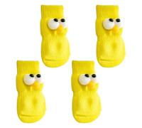 Generisch Chaussettes antidérapantes pour chiens, chats, chiots, chatons, chaussettes de protection des jambes pour chiens, chats, chiots, chatons