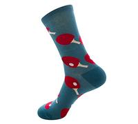 Generisch Chaussettes antidérapantes pour filles 36 6 paires de feuilles d'érable de tennis de table pour le sport à domicile, chaussettes décontractées en coton vierge chaussettes tricotées, b
