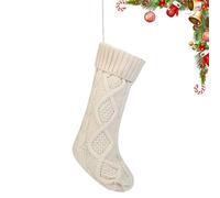 Generisch Chaussettes de Noël, décoration de Noël Classique tricotée | Décoration de Noël Grands Bas - pour Tout-Petits Femmes Filles étudiants cheminée Arbre poignée de Porte