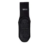 Generisch Chaussettes en laine pour femmes Chaussettes d'hiver chaudes en laine tricotée épaisse Chaussettes douces décontractées Chaussettes d'équipage pour femmes, Noir , taille unique