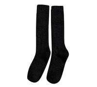 Generisch Chaussettes girafes avec impression coupe-vent, chaussettes tubulaires moyennes, chaussettes longues en coton pour tiques, Noir , taille unique