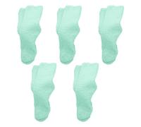 Generisch Chaussettes pantoufles moelleuses et confortables pour femme - Chaudes et douces - En peluche - Chaussettes de sommeil bio, bleu ciel, taille unique
