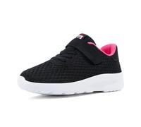 Generisch Chaussettes pour filles, baskets pour enfants, filles, garçons, chaussures de course, légères et respirantes, à enfiler, Rose, 32 EU