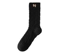 Generisch Chaussettes teckel pour homme Chaussettes en coton Motif animal mignon japonais Chaussettes de loisirs assorties Chaussettes pour hallux valgus, Noir , taille unique