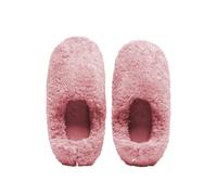 Generisch Chaussons pour femme avec doublure en polaire pour l'intérieur et l'extérieur avec semelle pour un confort chaud et une sensation agréable pendant la saison d'automne et d'hiver, Rose, 37 EU