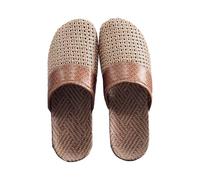 Generisch Chaussons tricotés respirants et légers avec semelle antidérapante pour homme - Chaussures confortables à enfiler pour un usage quotidien et des moments de silence