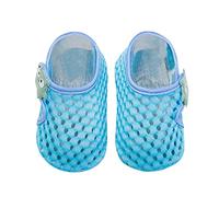 Generisch Chaussures d'apprentissage de la marche - Imperméables - Antidérapantes - Pour fille - Motif en maille - Chaussures de sport - Garçon - 25, bleu ciel, 24 EU