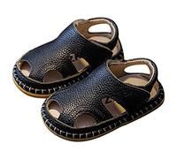 Generisch Chaussures d'apprentissage éléphants pour bébé - Semelle souple - Respirantes - Pour la plage - Pour homme et femme, Noir , 21 EU