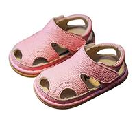 Generisch Chaussures d'apprentissage éléphants pour enfant - Semelle souple - Respirantes - Pour la plage et le bain, Rose, 22 EU