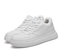 Generisch Chaussures d'ascenseur invisibles pour homme, chaussures de marche en cuir, lacets, chaussures décontractées, chaussures hautes, baskets confortables pour tous les jours