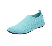 Generisch Chaussures de bain pour homme et femme - Chaussons confortables - Antidérapantes - Chaussures de surf - Unisexe - Pour la maison, le bureau et l'extérieur, bleu ciel, 39 EU