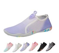 Generisch Chaussures de bain pour homme et femme - Séchage rapide - Unisexe - Chaussures de plage orthopédiques - Chaussures aquatiques à enfiler - Semelle souple - Résistant à l'usure - Chaussures de
