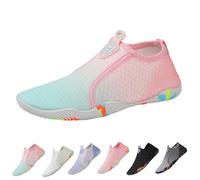 Generisch Chaussures de bain pour homme et femme - Séchage rapide - Unisexe - Chaussures de plage orthopédiques - Chaussures aquatiques à enfiler - Semelle souple - Résistant à l'usure - Chaussures de