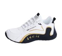 Generisch Chaussures de course décontractées imperméables pour homme - Légères et antidérapantes - Chaussures de sport confortables en cuir synthétique - Chaussures d'entraînement pour la marche