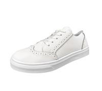 Generisch Chaussures de course pour femme - Chaussures de marche - Baskets d'extérieur - Baskets décontractées - Bleu clair - Chaussures de loisirs élégantes, Blanc., 38.5 EU
