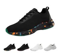 Generisch Chaussures de course pour femme - Chaussures de sport - Chaussures de course sur route - Baskets de course - Tennis - Chaussures de marche - Légères et respirantes - Antidérapantes