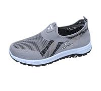 Generisch Chaussures de jogging légères pour hommes : chaussures de sport en maille baskets à enfiler chaussures de marche respirantes semelle souple chaussures d'entraînement amortissement chaussures