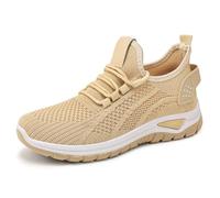 Generisch Chaussures de jogging pour femme - Chaussures de sport respirantes et légères - Chaussures de fitness avec coussin d'air - Semelle extérieure antidérapante pour la route et le trail - Rose