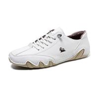 Generisch Chaussures de loisirs pieds nus confortables pour homme avec semelle flexible idéales au quotidien lors des promenades grâce à leur design respirant, Blanc., 43 EU