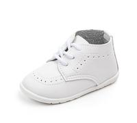 Generisch Chaussures de loisirs pour bébé fille - En polyuréthane - Pour la première promenade - Semelles souples - Pour homme, Blanc., 20 EU