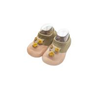 Generisch Chaussures de loisirs pour bébé - Motif : chats - Pour enfants - Chaussettes élastiques - Chaussures de sport pour femme - Pointure 35, Vert armée., 26 EU