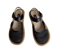 Generisch Chaussures de loisirs pour femme - Sandales plates d'été - Sandales de loisirs - Semelle souple - Chaussures de marche - Sandales d'extérieur confortables - Respirantes - Légères