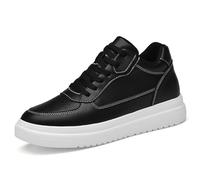 Generisch Chaussures de loisirs pour homme avec réglage de la hauteur intégré - Baskets antidérapantes et respirantes - Chaussures à lacets pour un usage quotidien - Modèle unisexe avec augmentation