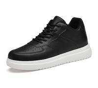 Generisch Chaussures de loisirs pour homme avec réglage de la hauteur intégré réglable 6/8/10 cm - Unisexe - Semelle antidérapante - Dessus respirant - Lacets classiques pour un look décontracté au