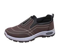Generisch Chaussures de montagne légères pour homme - Chaussures de randonnée - Sans lacets - Chaussures de sport - Mocassins imperméables - Slip On Outdoor - Antidérapantes - Résistantes à l'abrasion