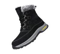 Generisch Chaussures de randonnée hautes pour homme - Bottes de neige épaisses et chaudes - Légères et antidérapantes - Chaussures de sport tendance - Chaussures de loisirs confortables - Coupe-vent