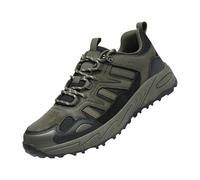 Generisch Chaussures de randonnée pour homme - Antidérapantes - Respirantes - Chaussures à enfiler - Chaussures de voyage - Chaussures d'entraînement - Chaussures de montagne, vert, 44 EU