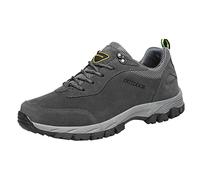 Generisch Chaussures de randonnée pour homme - Chaussures d'escalade - Plates - Antidérapantes - Confortables - Couleur unie - Slip On - Respirantes - Chaussures de jogging - Chaussures de course à