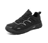 Generisch Chaussures de randonnée pour homme - Résistantes à l'usure - Chaussures de trekking - Respirantes - Imperméables - Antidérapantes - Pour la randonnée, Noir , 39 EU