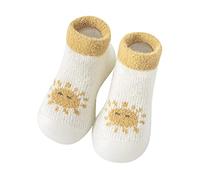 Generisch Chaussures de sport pour femme - Pour nouveau-né - Premières mignonnes - Chaudes - Antidérapantes - Chaussures de prémarche - Chaussures pour fille, Blanc., 20 EU