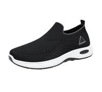 Generisch Chaussures de sport pour homme avec un bon amorti - Chaussures de course à enfiler - Chaussures de jogging en maille - Baskets respirantes - Semelle souple - Chaussures d'entraînement