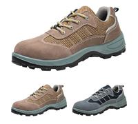 Generisch Chaussures de sport pour homme et femme - Confortables - Antidérapantes - Amortissent les chocs - Chaussures de loisirs - Baskets orthopédiques à lacets tendance - Chaussures de trekking