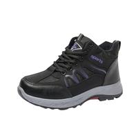 Generisch Chaussures de trekking pour homme - Chaussures d'hiver pour homme - Chaussures de randonnée confortables - Imperméables - Respirantes - Protection contre les coups de pied - Chaussures de