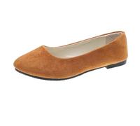 Generisch Chaussures décontractées pour femme. Pantoufles confortables pour tout le monde. Parfaites pour se détendre lors des sorties. Design en daim avec talon fermé. Polyvalentes pour toutes les