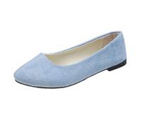 Generisch Chaussures décontractées pour femme. Pantoufles confortables pour tout le monde. Parfaites pour se détendre lors des sorties. Design en daim avec talon fermé. Polyvalentes pour toutes les