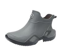 Generisch Chaussures d'écurie pour homme - Bottines d'été légères et antidérapantes - Imperméables - Chaussures de jardin - 39 - Bottines de pluie pour femme - Beige, gris, 36 EU