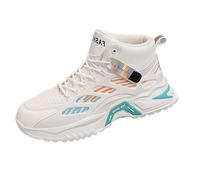 Generisch Chaussures d'entraînement pour homme - Semelle épaisse - Chaussures de jogging larges - Chaussures de sport - En maille respirante - Chaussures de loisirs - Chaussures de trekking