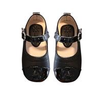 Generisch Chaussures d'été pour fille élégantes et antidérapantes - Chaussures de princesse Mary Jane - Chaussures de communion - Chaussures de soirée pour enfants - Tenue de scène et occasions