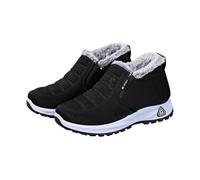 Generisch Chaussures d'hiver pour homme et femme - Bottes d'hiver chaudes doublées - Plateforme H - Bottes d'hiver pour femme - Bottes d'hiver - Bottes de neige thermiques imperméables pour les jours