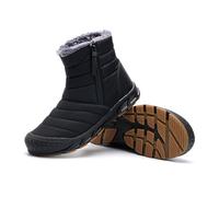 Generisch Chaussures d'hiver pour homme et femme - Doublure chaude - Antidérapantes - Pour trekking et randonnée, Noir , 40 EU