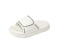 generisch Chaussures élégantes pour femme Cloud Slides pour homme et femme Coussin, Pantoufles, Chaussures de douche antidérapantes, adaptées à la salle de bain, à la chambre, à la piscine, à la plage