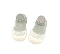 Generisch Chaussures étroites pour enfant - Première couleur élastique - Mélange de couleurs - Pour bébé - Chaussures pour bébé, Vert armée., 24 EU